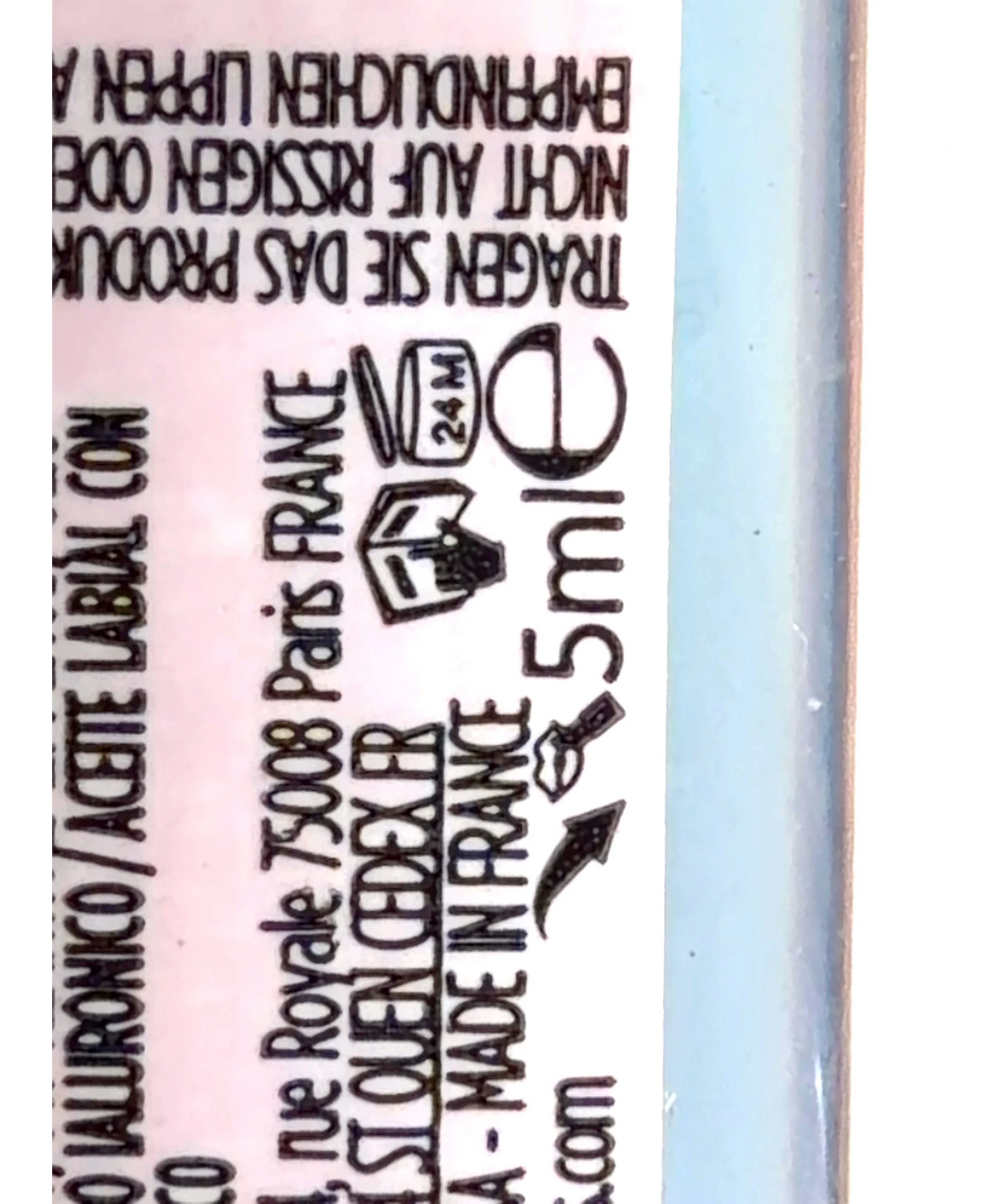 L'Oréal 113 Cristal Ice PLUMP AMBITION PH, size 5ml — care label
