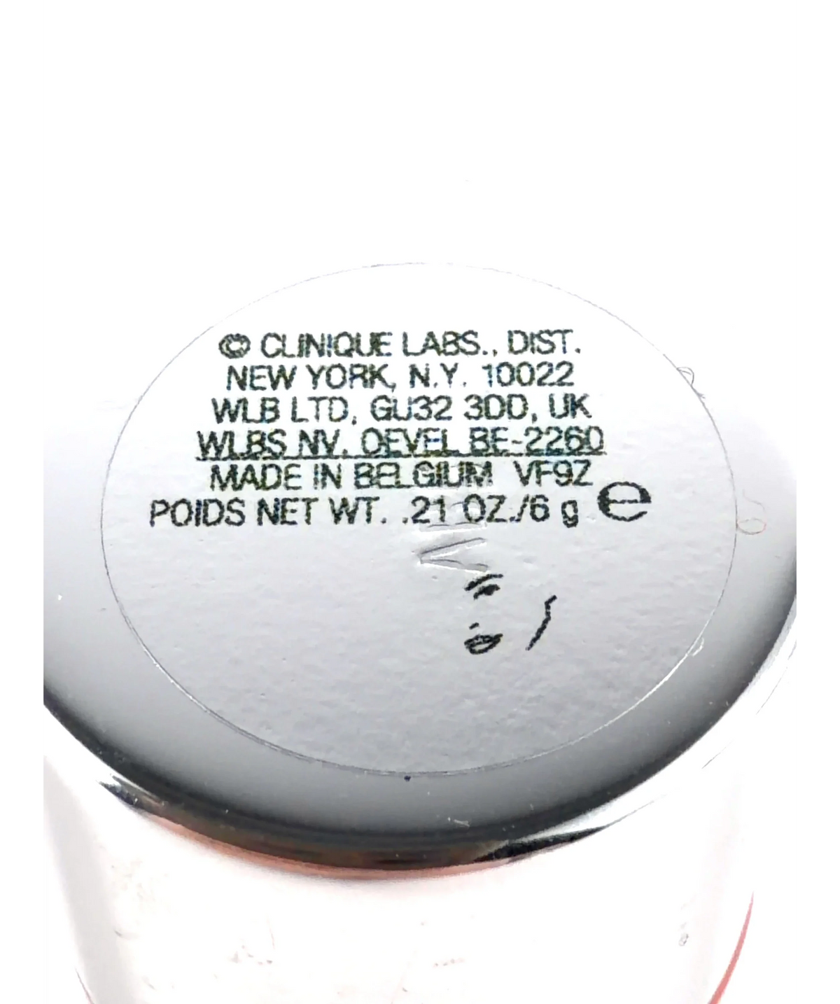 Clinique 01 amp'd up apple chubby stick, size 6g — care label