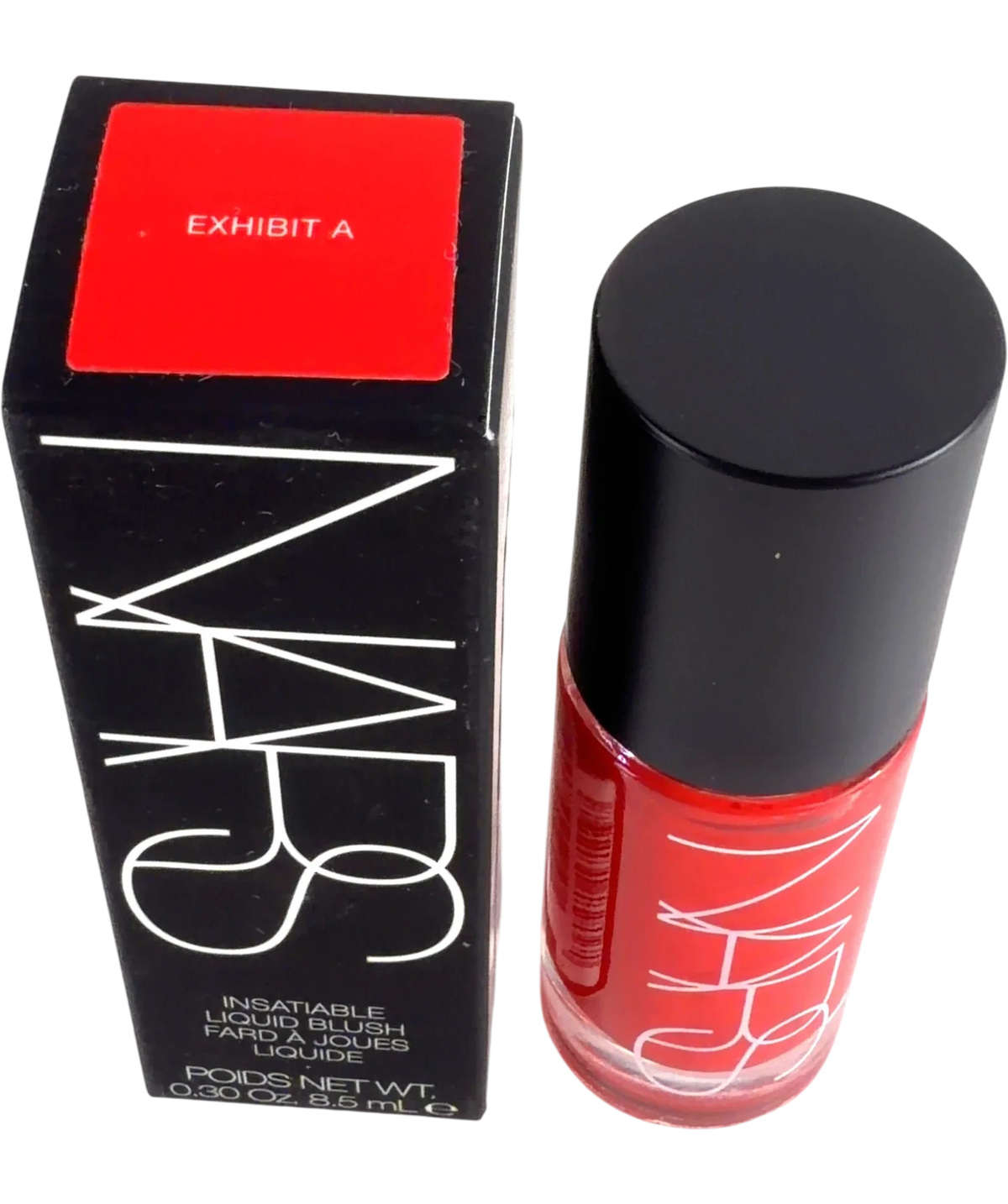 NARS EXHIBIT A Insatiable Liquid Blush, size 8.5ml — back