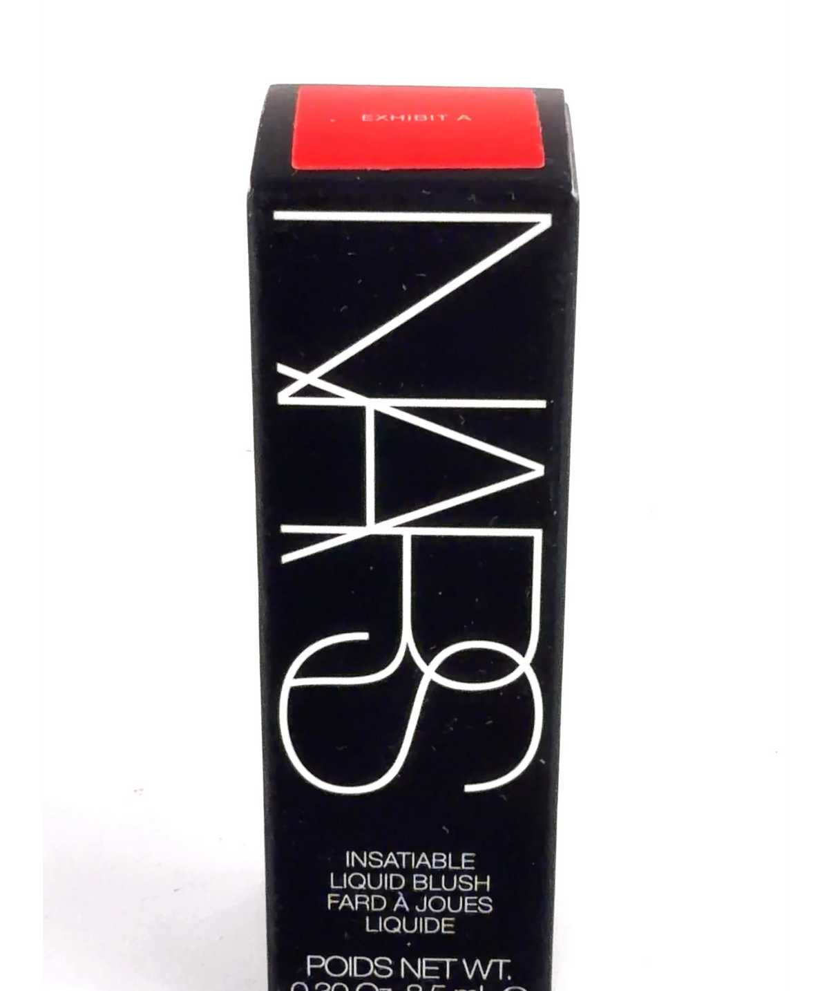 NARS EXHIBIT A Insatiable Liquid Blush, size 8.5ml — label