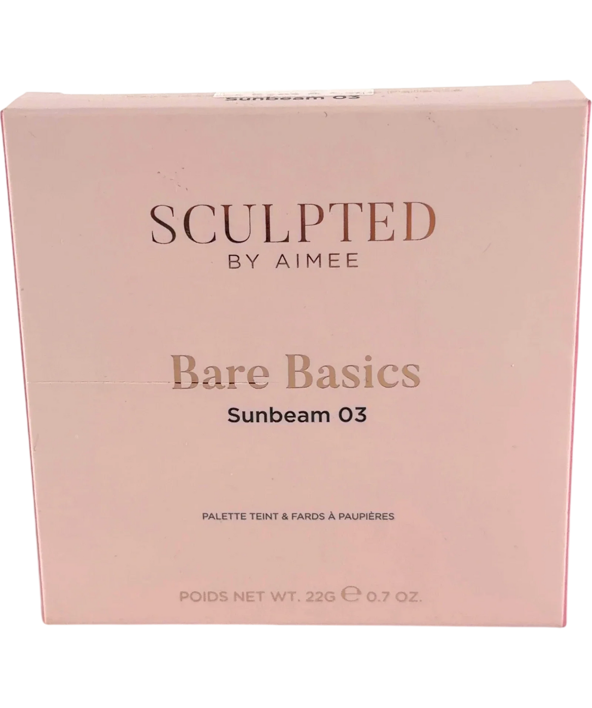 Sculpted by Aimee Sunbeam 03 Bare Basics Face Palette, size 22g — front