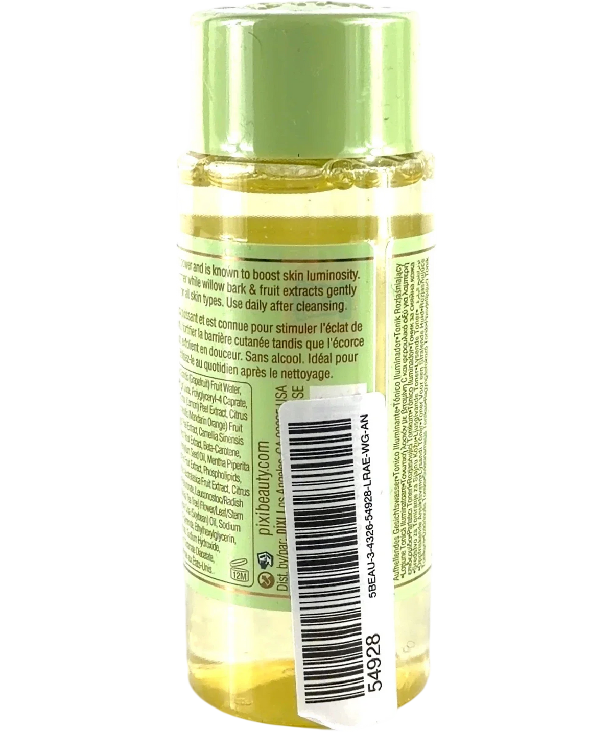 PIXI Vitamin-C Tonic, size 100ml — back
