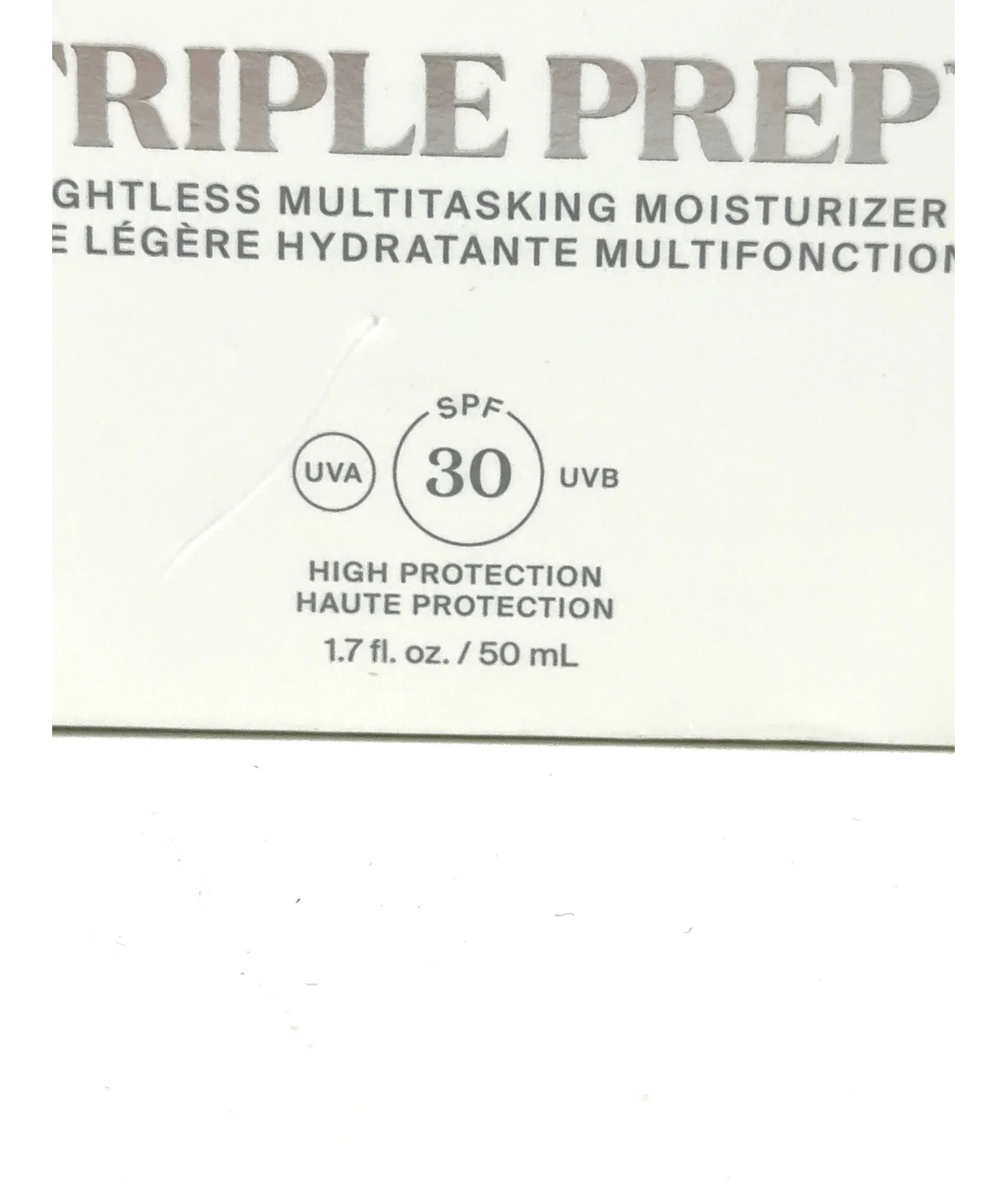 Supergoop Supergoop Triple Prep Moisturizer, size 50ml — care label