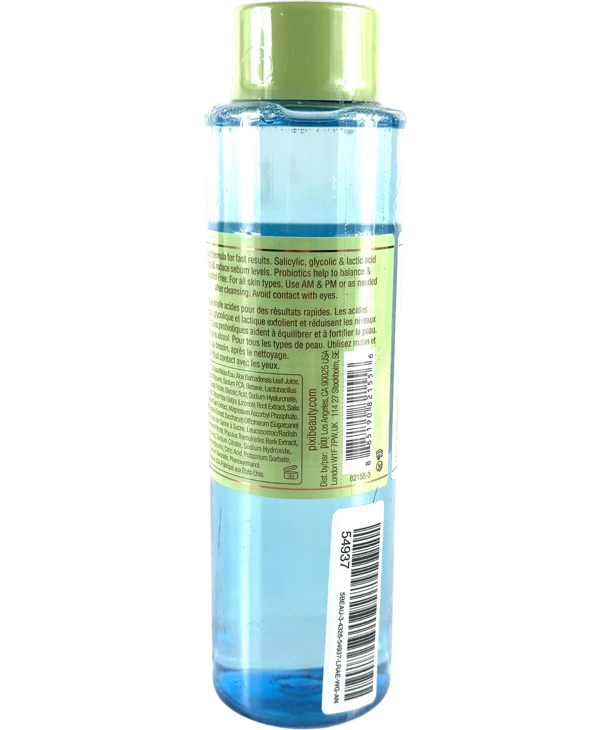 PIXI Clarity Tonic, size 250ml — back