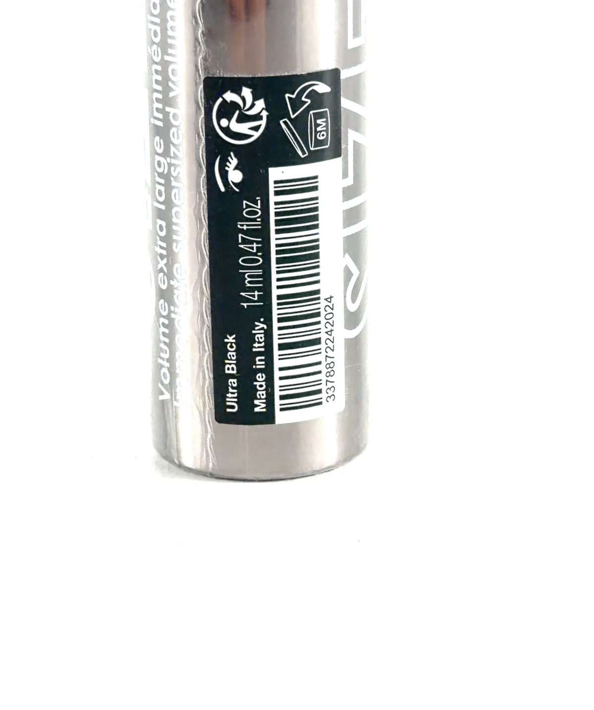 sephora Ultra Black SIZE UP, size 14ml — care label