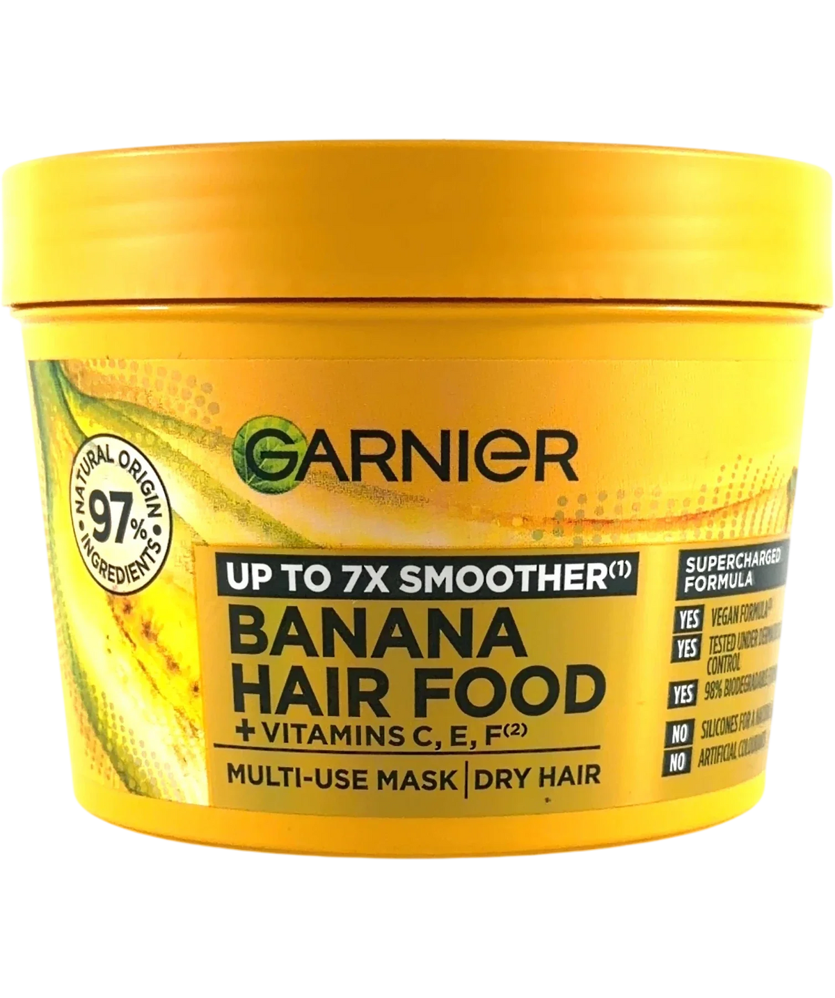 Garnier Ultimate Blends Banana Hair Food 3-in-1 Hair Mask, size 400ml — front