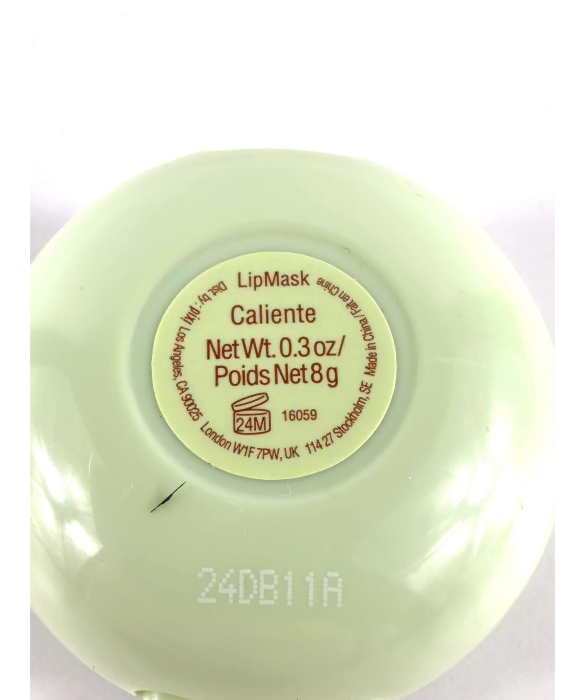 PIXI Caliente Tinted Lip Mask, size 8g — care label