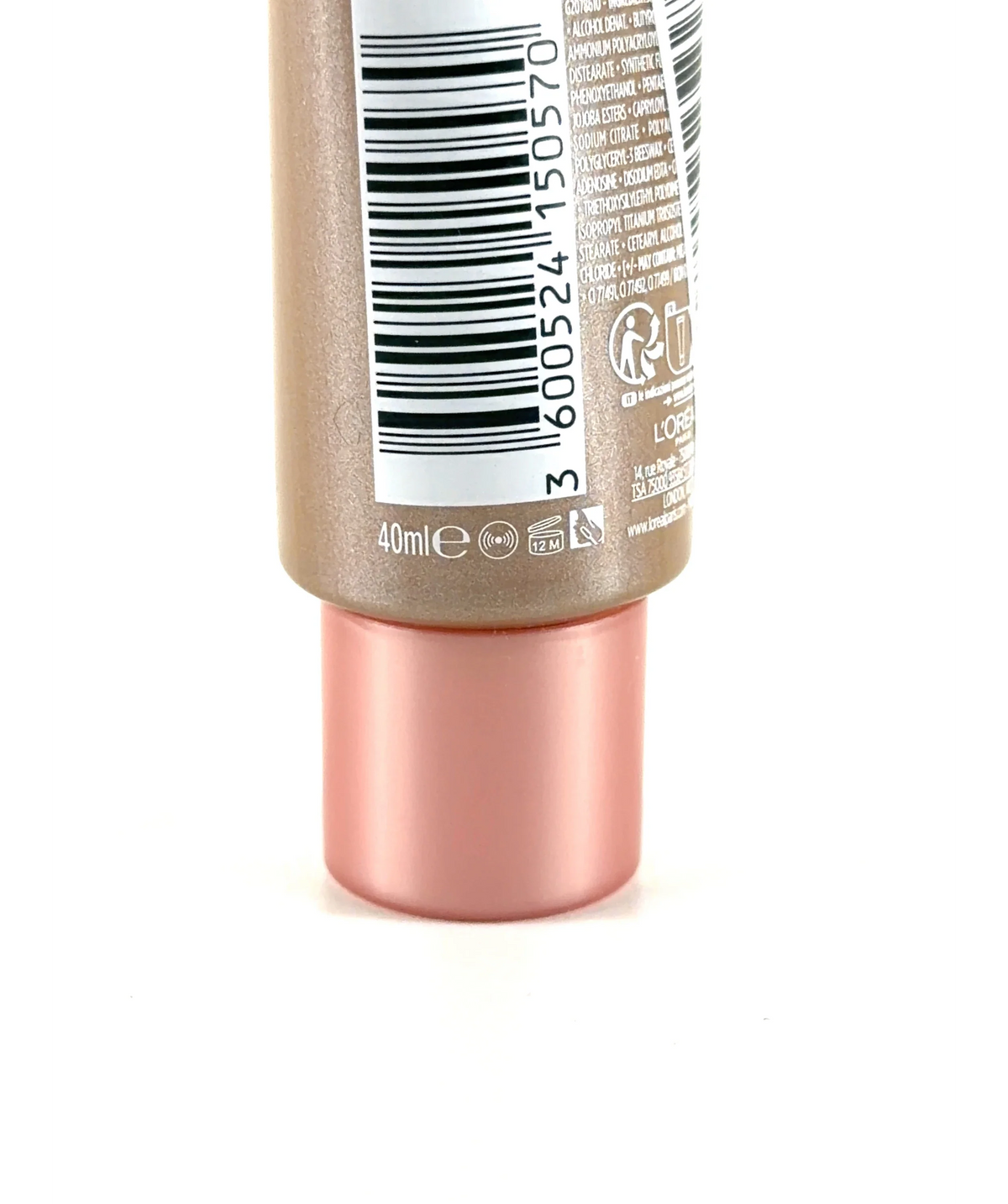 L'Oréal 903 MEDIUM GLOW ÉCLAT MÉDIUM LUMI GLOTION, size 40ml — care label