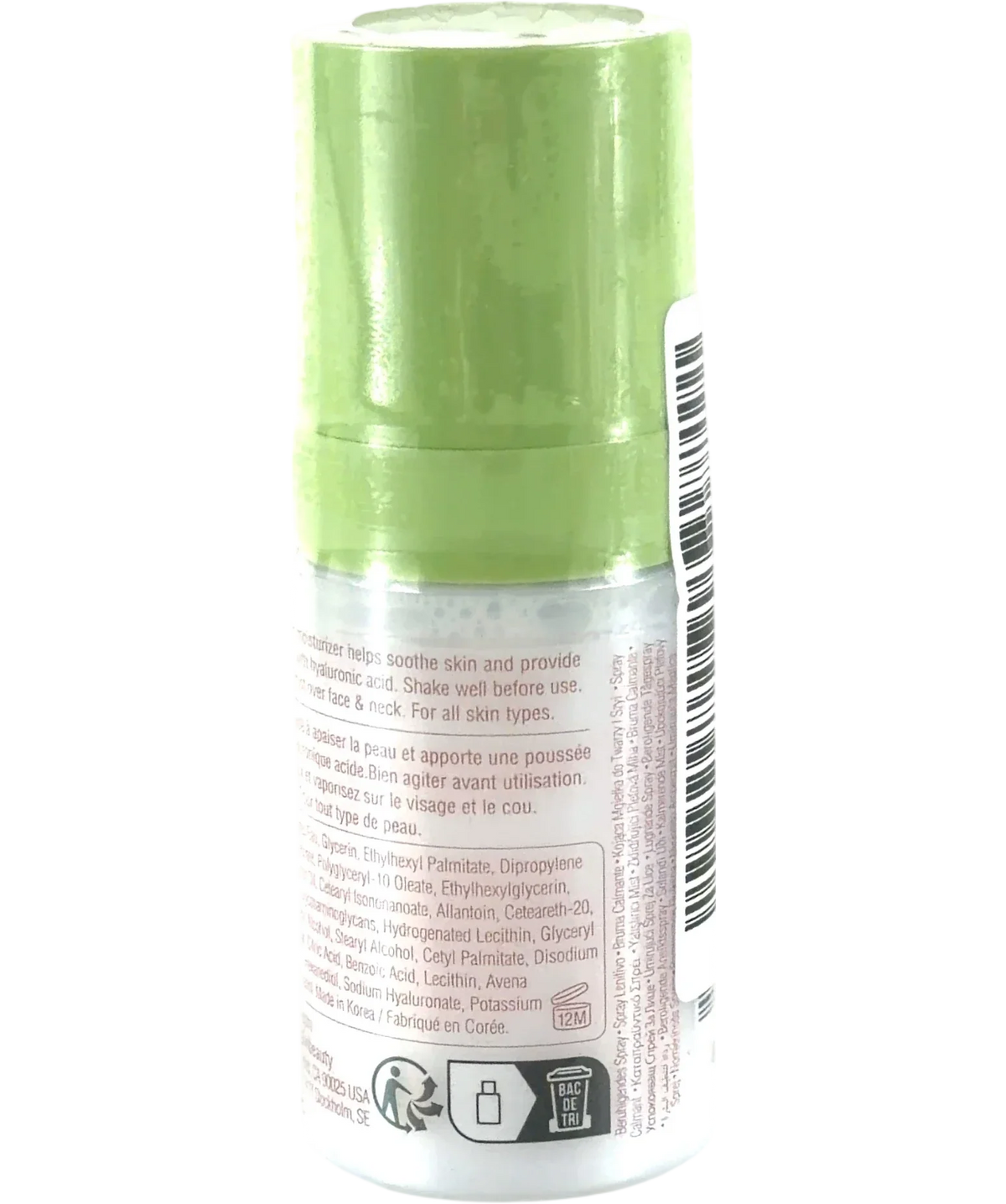 PIXI Hydrating Milky Mist, size 30ml — back