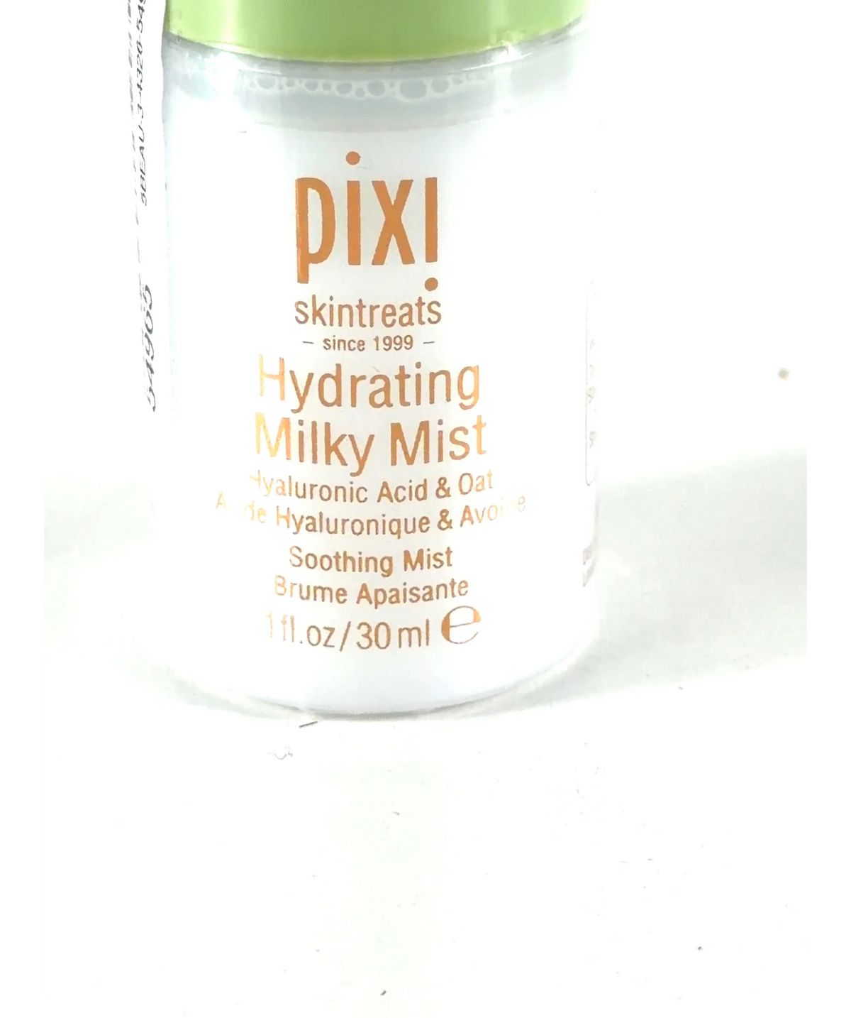 PIXI Hydrating Milky Mist, size 30ml — label