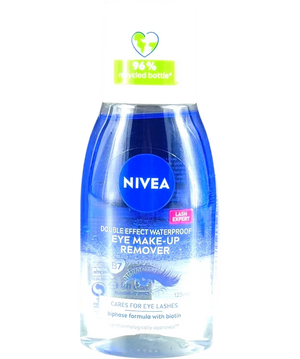 Nivea Double Effect Waterproof Eye Make-Up Remover 125ml