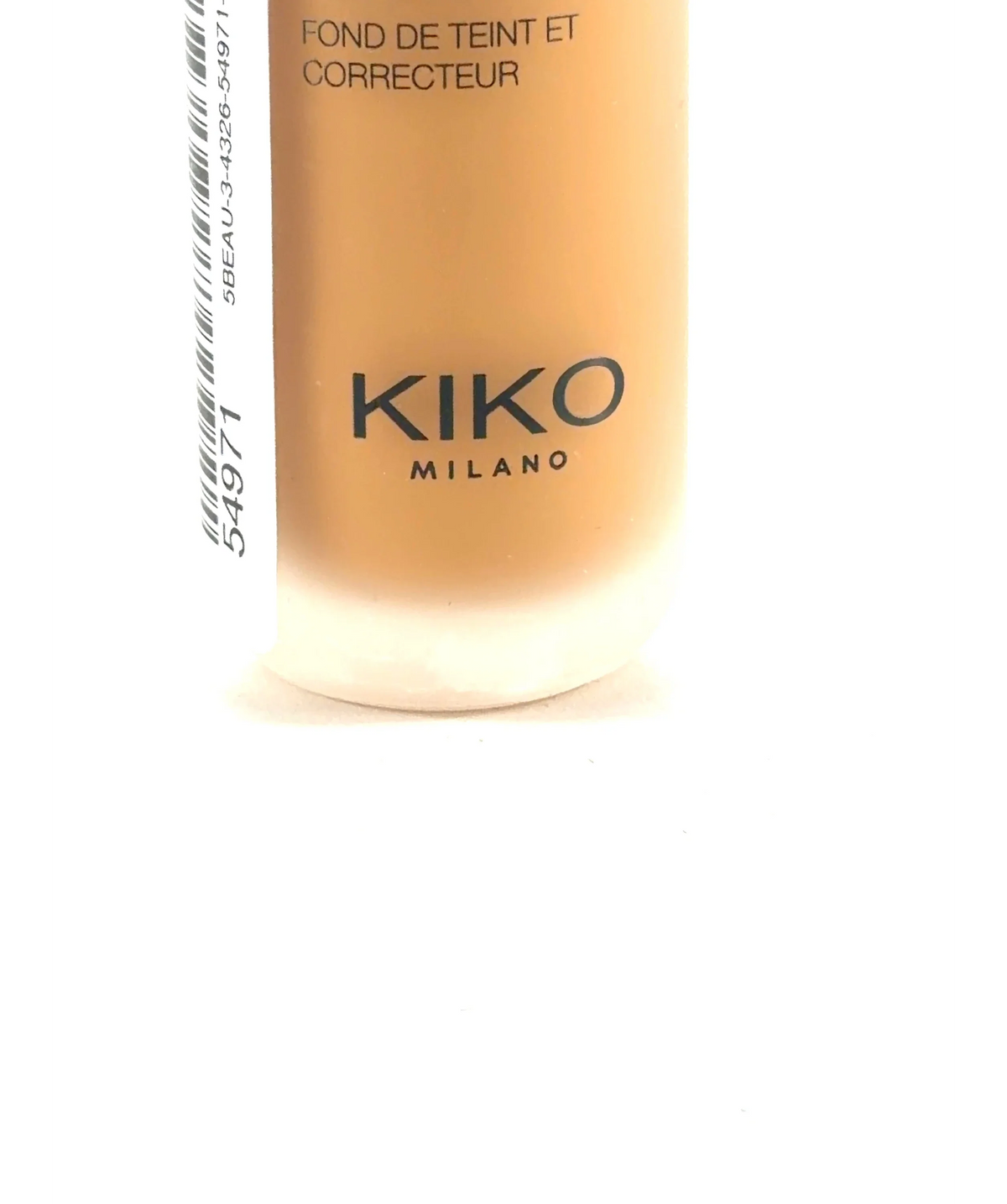 KIKO G95 FULL COVERAGE 2-IN-1 FOUNDATION AND CONCEALER, size 25ml — label