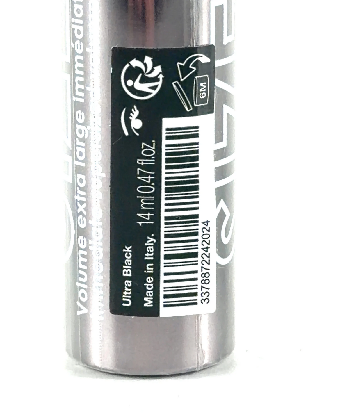 sephora Ultra Black SIZE UP, size 14ml — care label