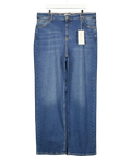 Ambela Blue Stretch Straight Jean, size UK 22 — front