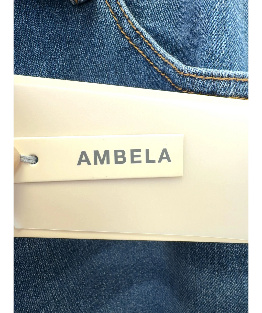 Ambela Blue Stretch Straight Jean, size UK 20 — detail