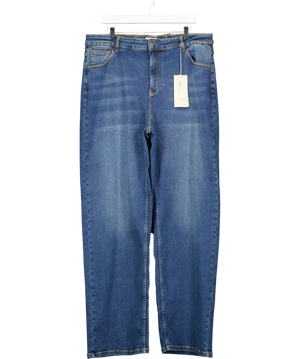 Ambela Blue Stretch Straight Leg Jeans UK 20