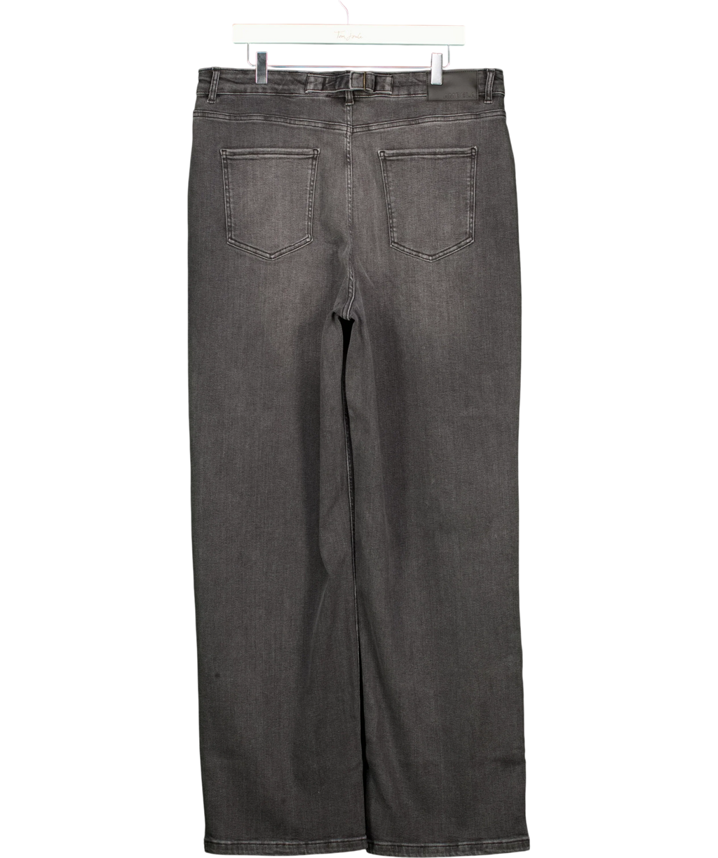 Ambela Black Stretch Straight Jean, size UK 22 — back