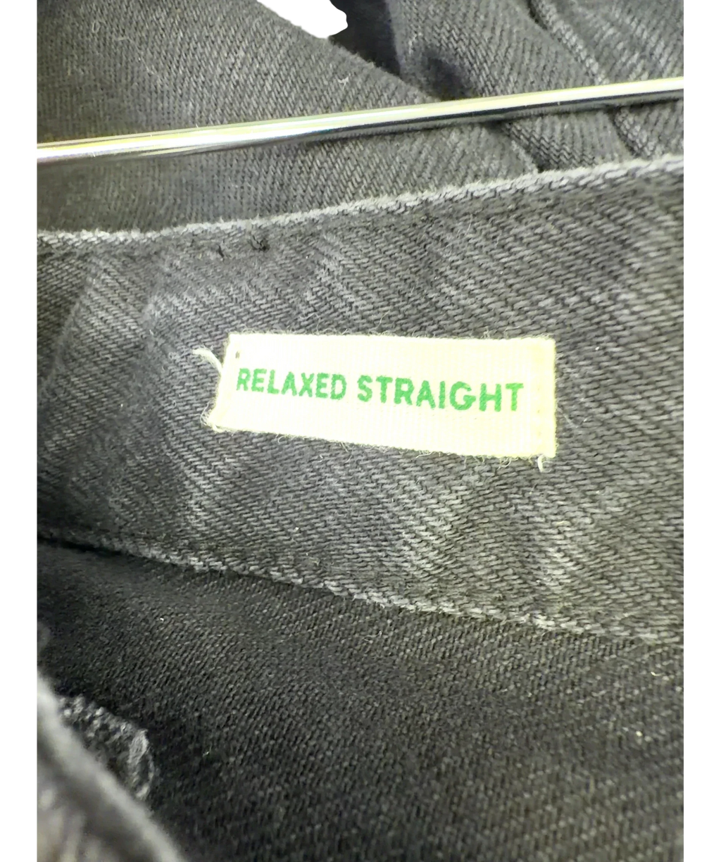 River Island Black Colour, size UK 18 — fabric detail