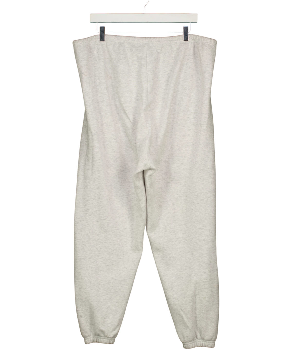 SKIMS Grey Cotton Fleece Classic Jogger, size UK XL — back