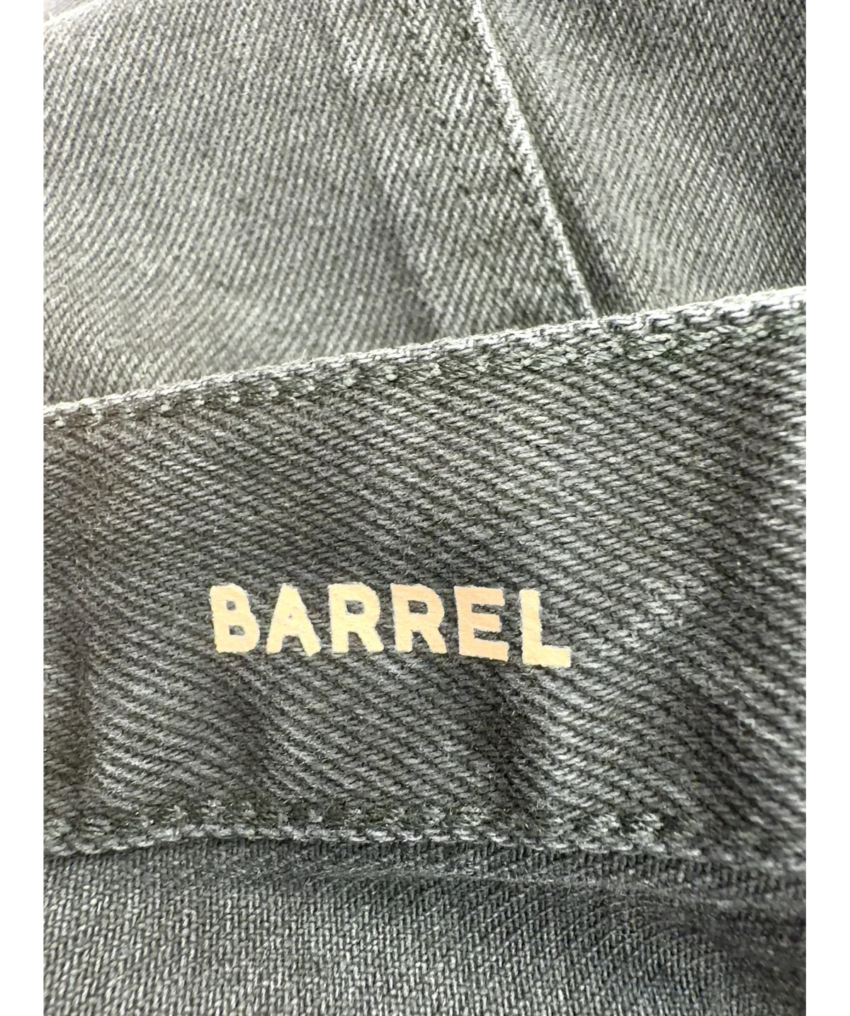 River Island Black Colour, size UK 18 — fabric detail