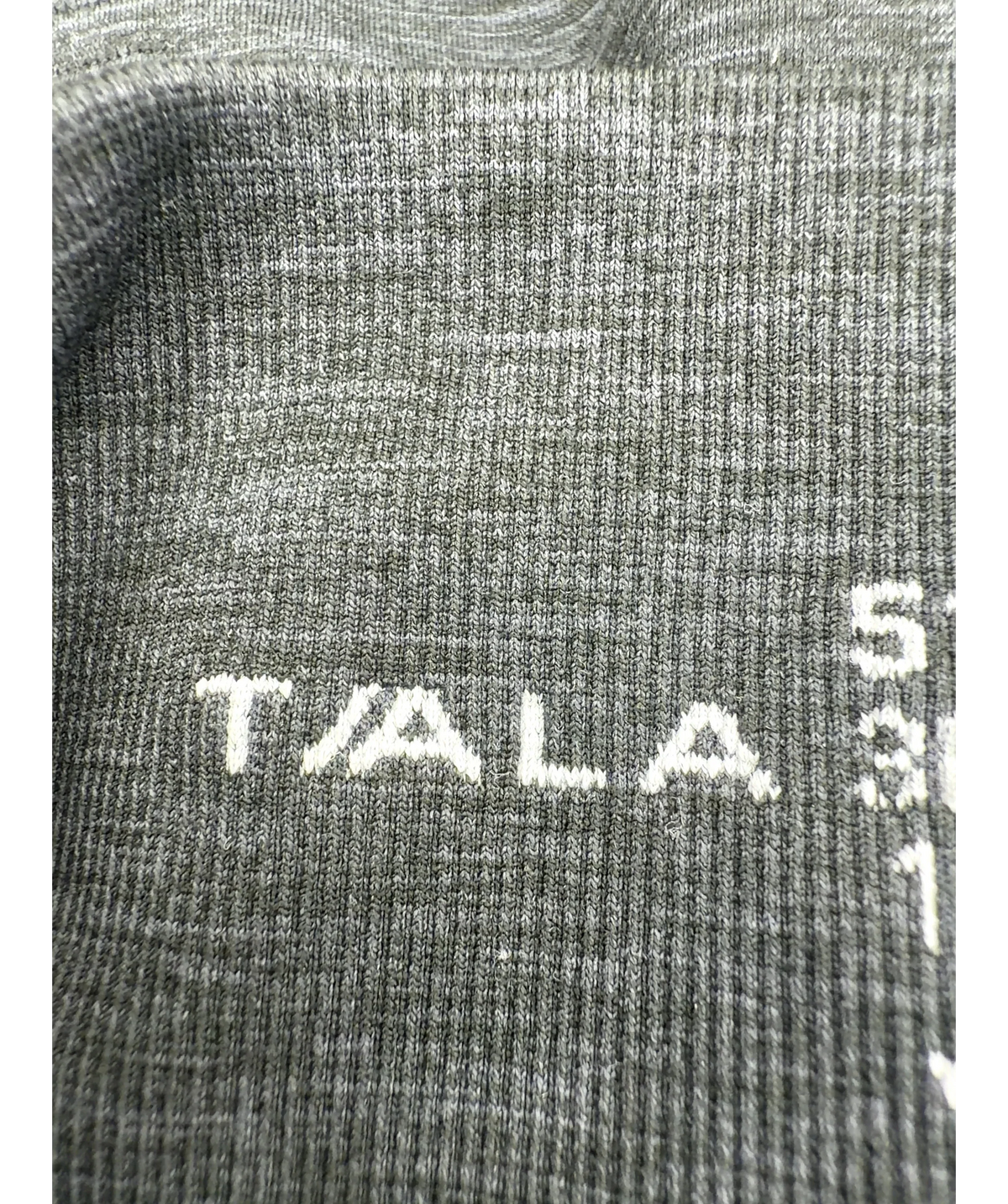 TALA Grey Sculpt Seamless Leggings, size UK XL — detail