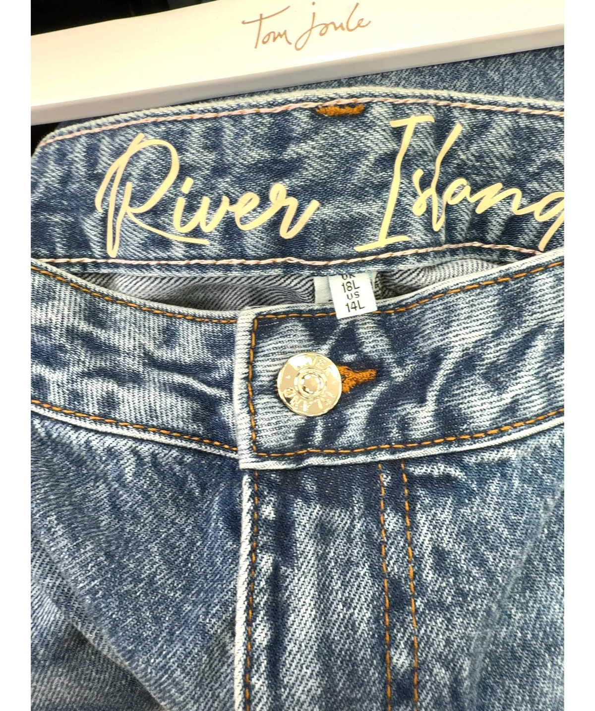 River Island Blue Colour, size UK 18 — detail