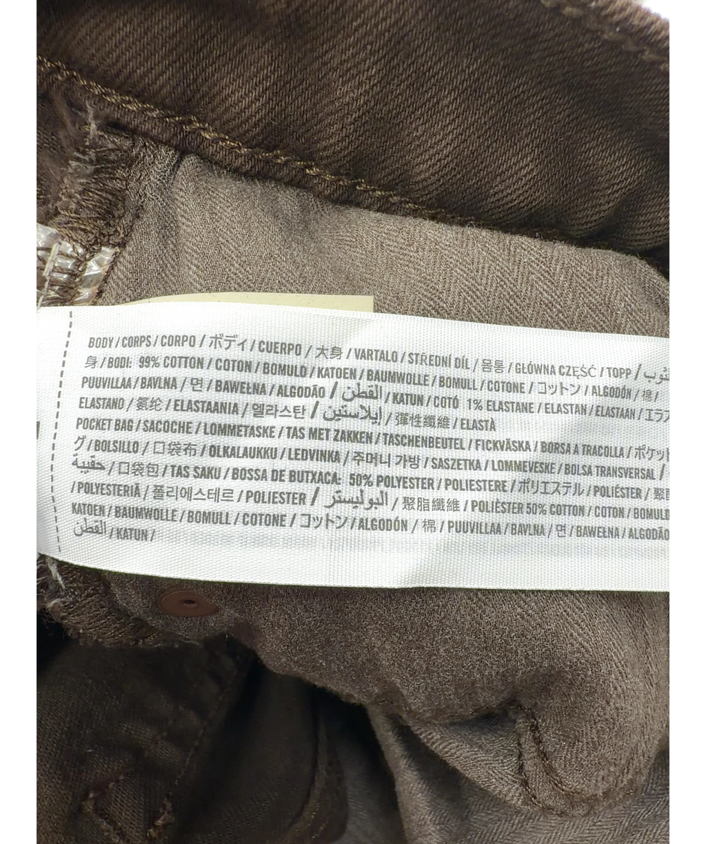 ABERCROMBIE & FITCH Brown High Rise 90's Relaxed Jeans, size W34 — label