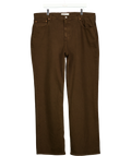 ABERCROMBIE & FITCH Brown High Rise 90's Relaxed Jeans, size W34 — front