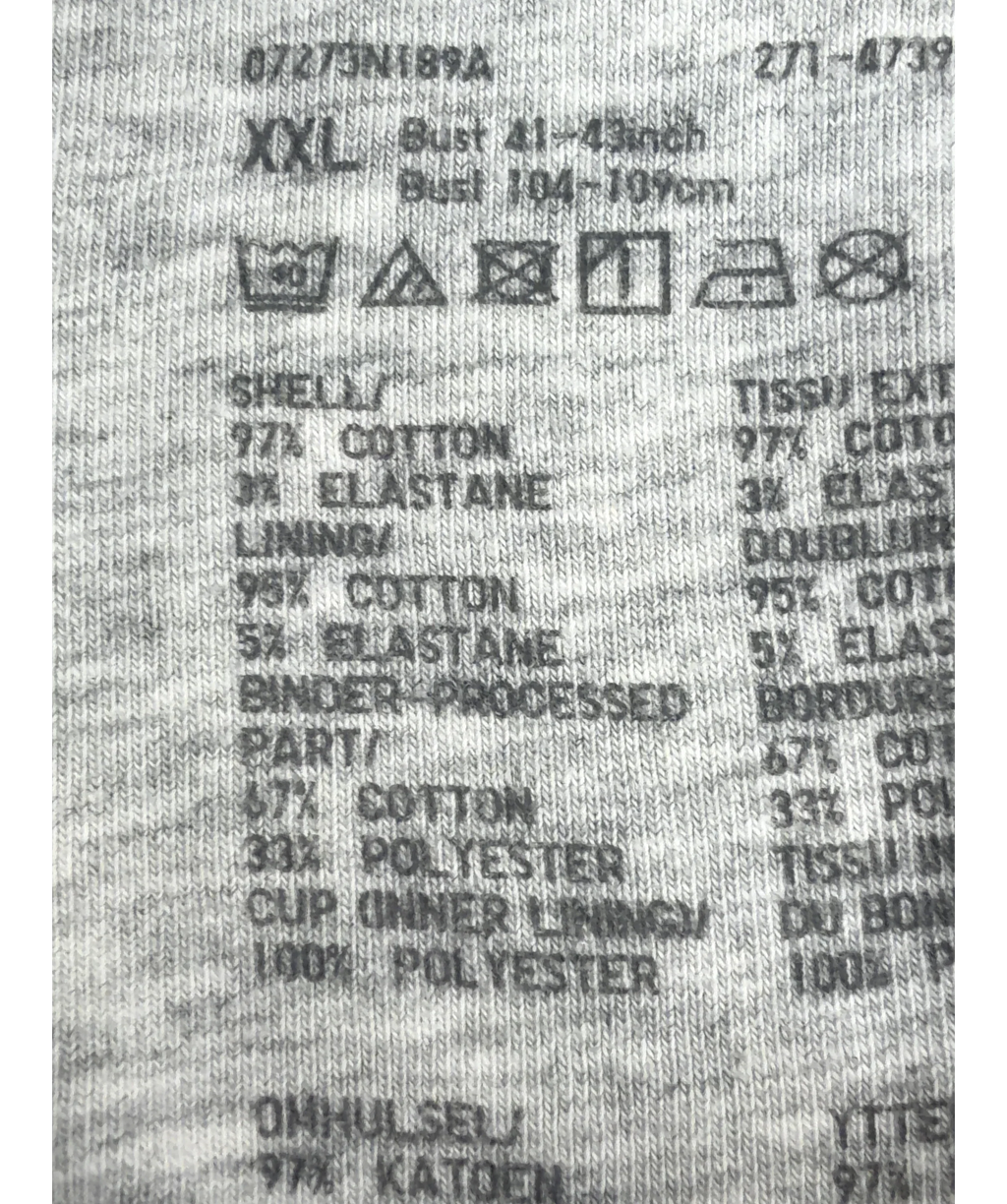 Uniqlo Grey Colour, size UK XXL — label