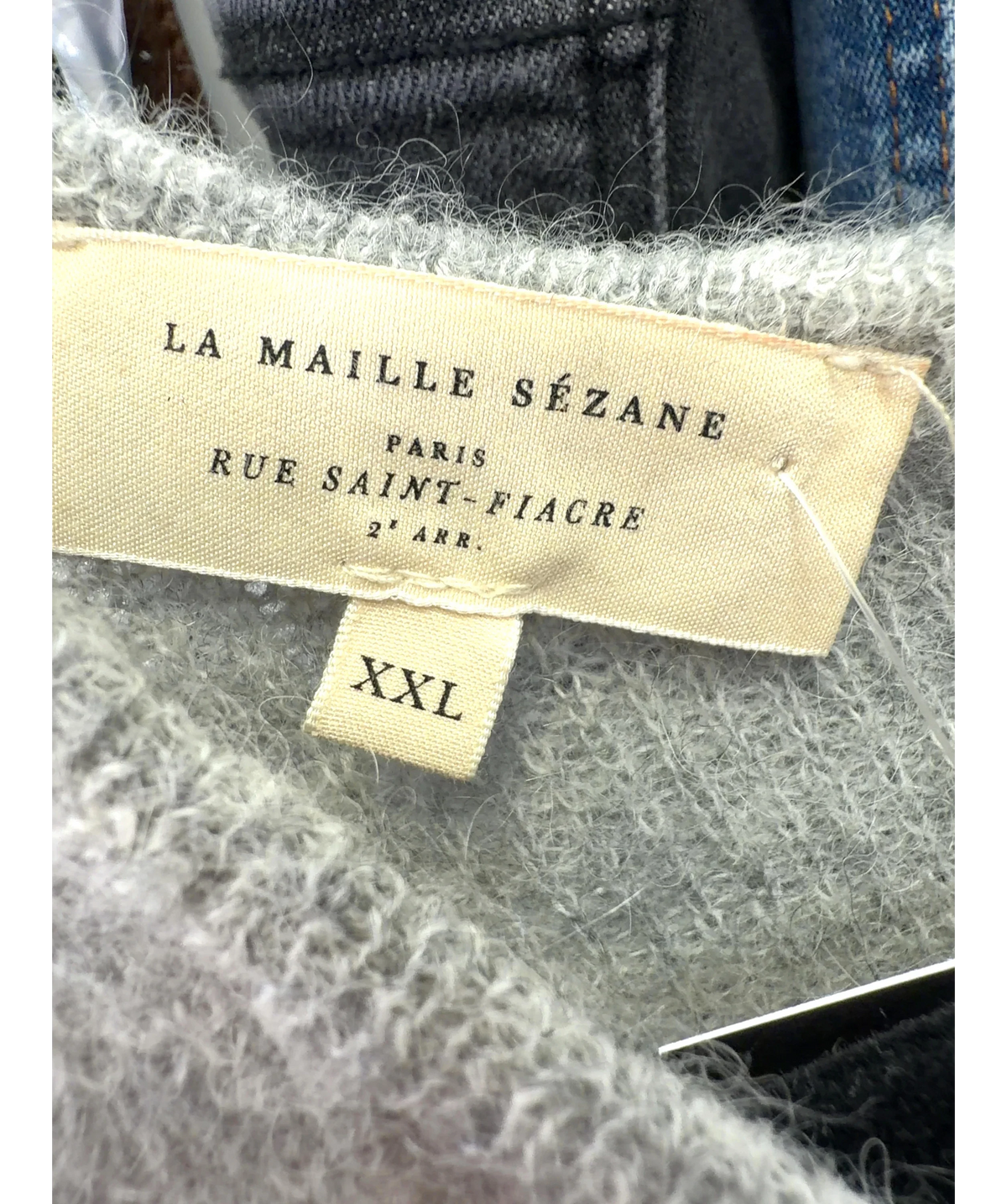 Sézane Grey Colour, size UK XXL — care label
