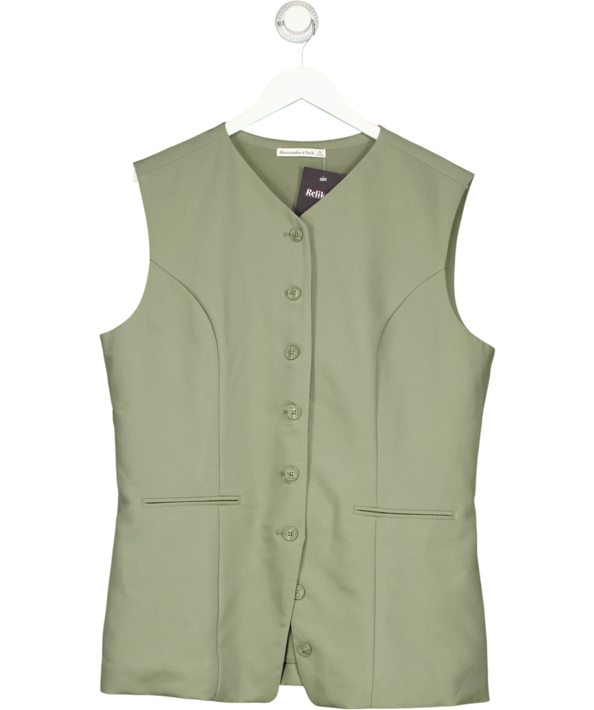 ABERCROMBIE & FITCH Green Colour, size UK XL — front