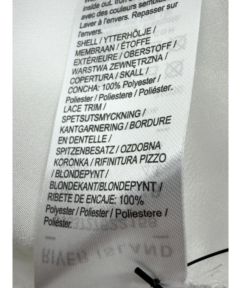 River Island White Colour, size UK 18 — label