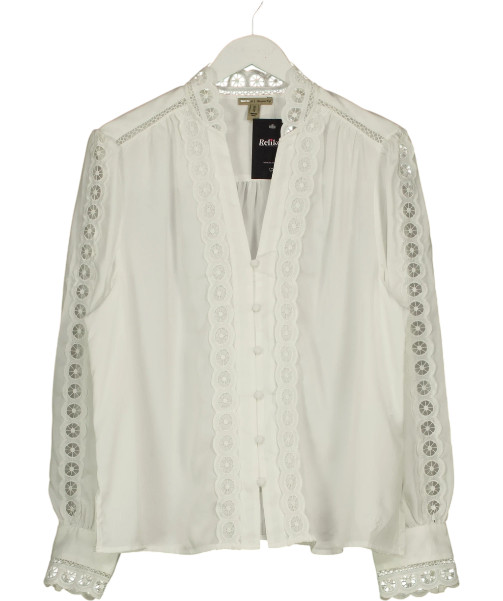 River Island White Colour, size UK 18 — front