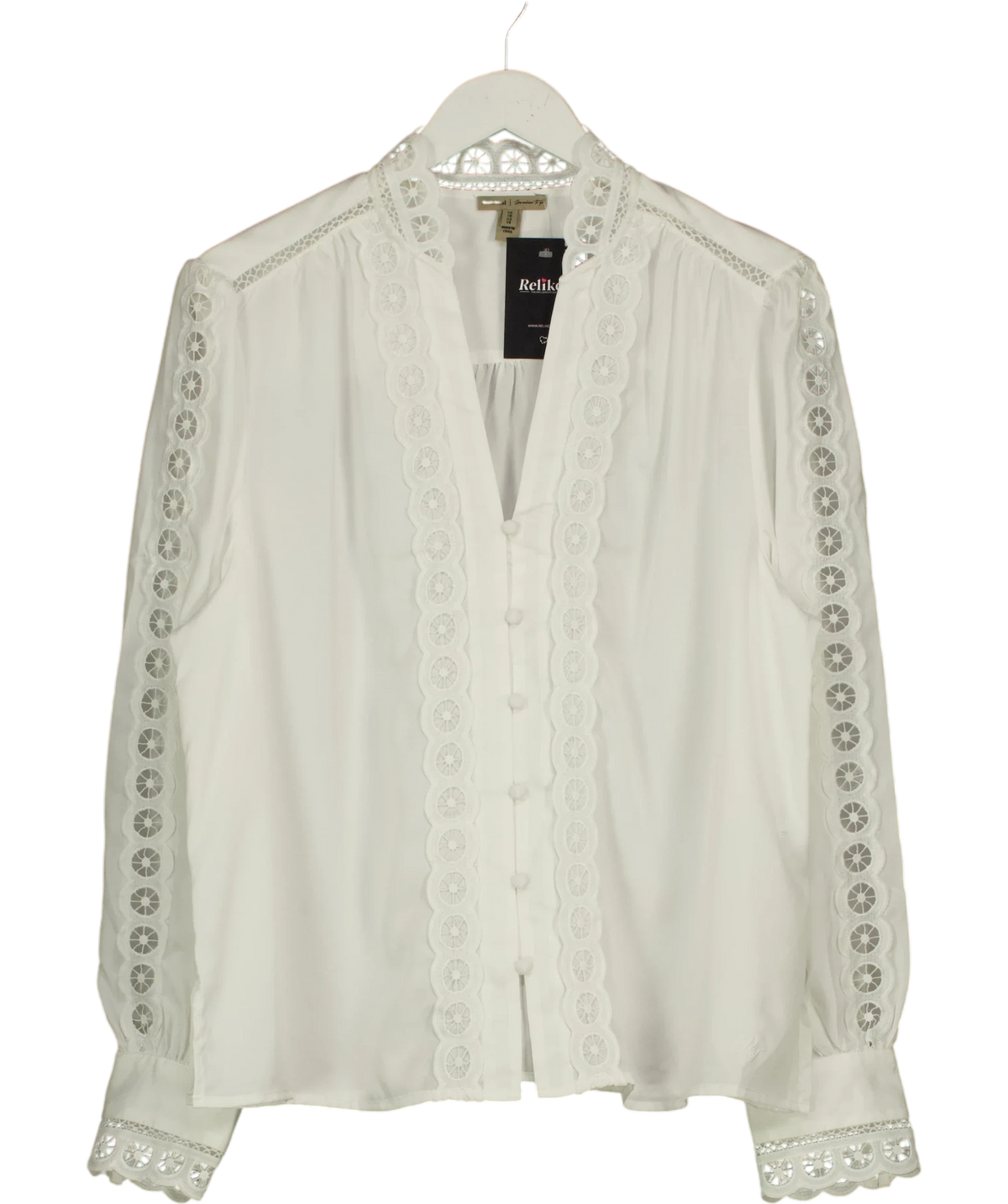River Island White Colour, size UK 18 — front