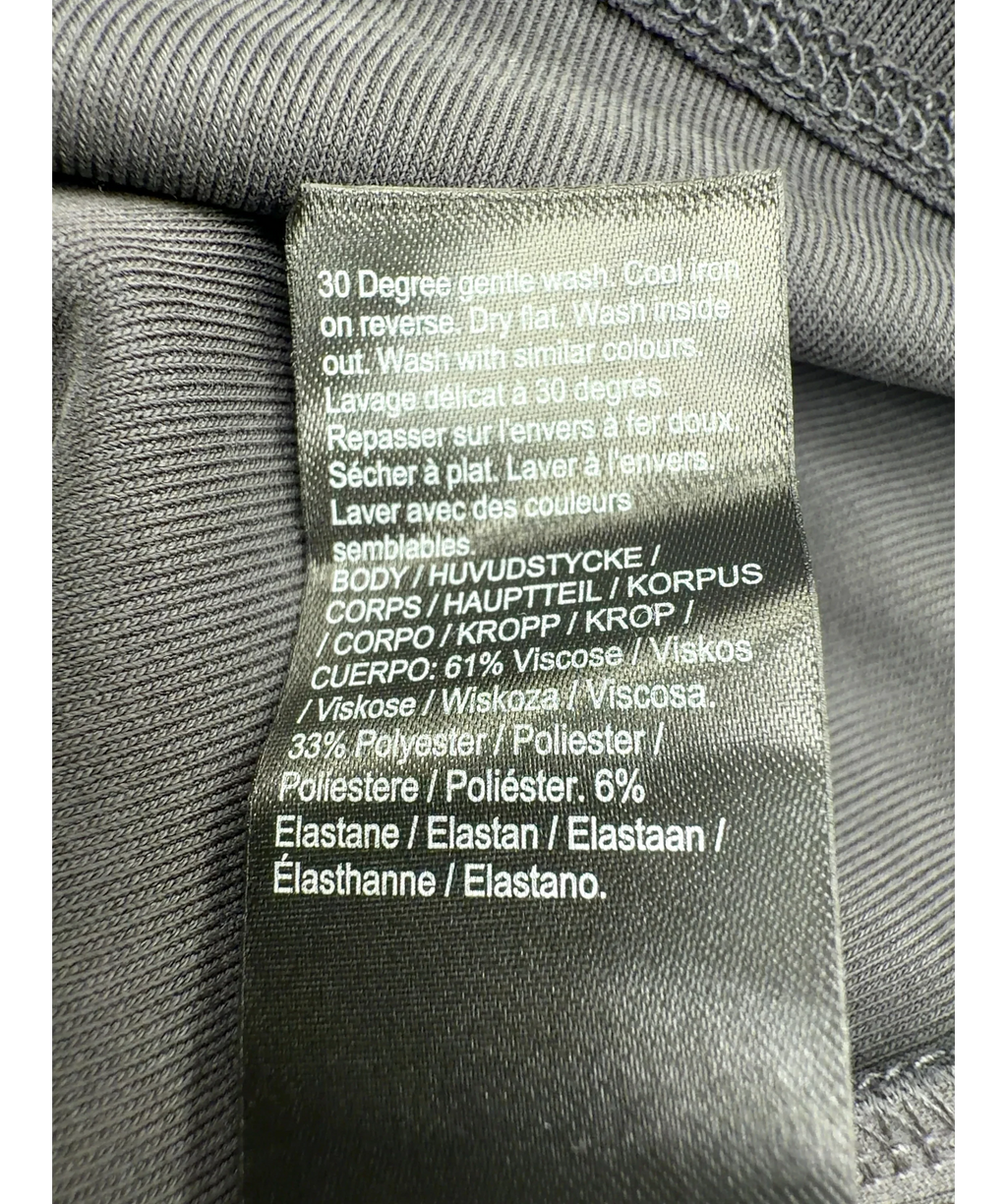 River Island Grey Soft Touch Tank Top, size UK XL — label