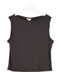 River Island Grey Soft Touch Tank Top, size UK XL — front