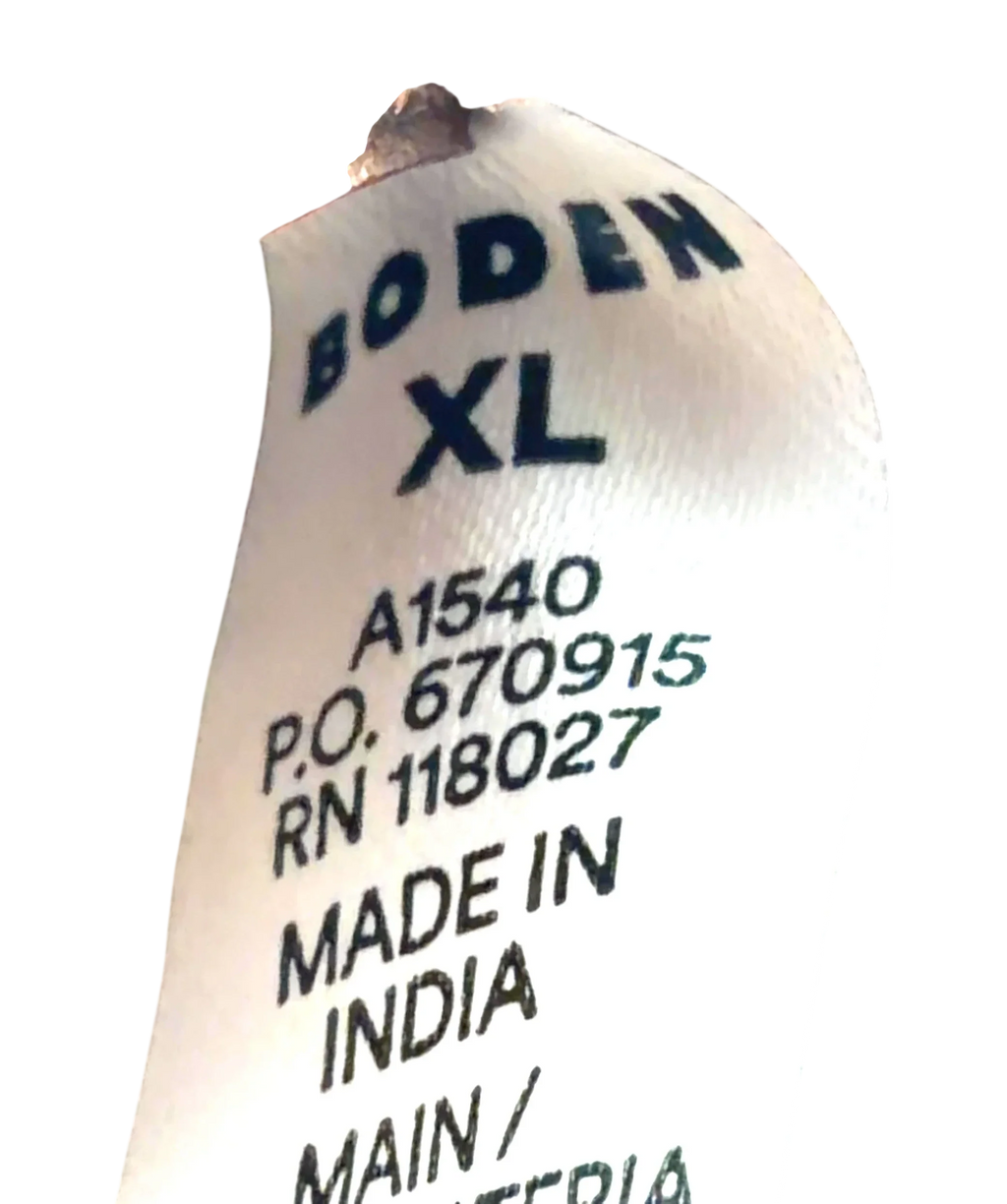 Boden Brown Colour, size UK XL — fabric detail