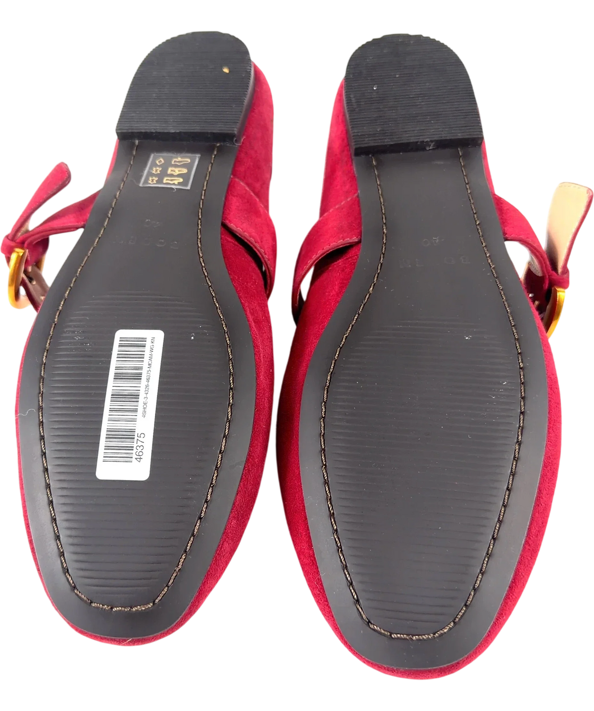 Boden Red Kylie Flat Buckle Mary Jane, size UK 7 EU 40 👠 — view 8