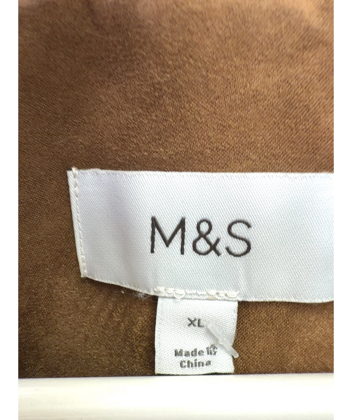 M&S tan Colour, size UK XL — detail