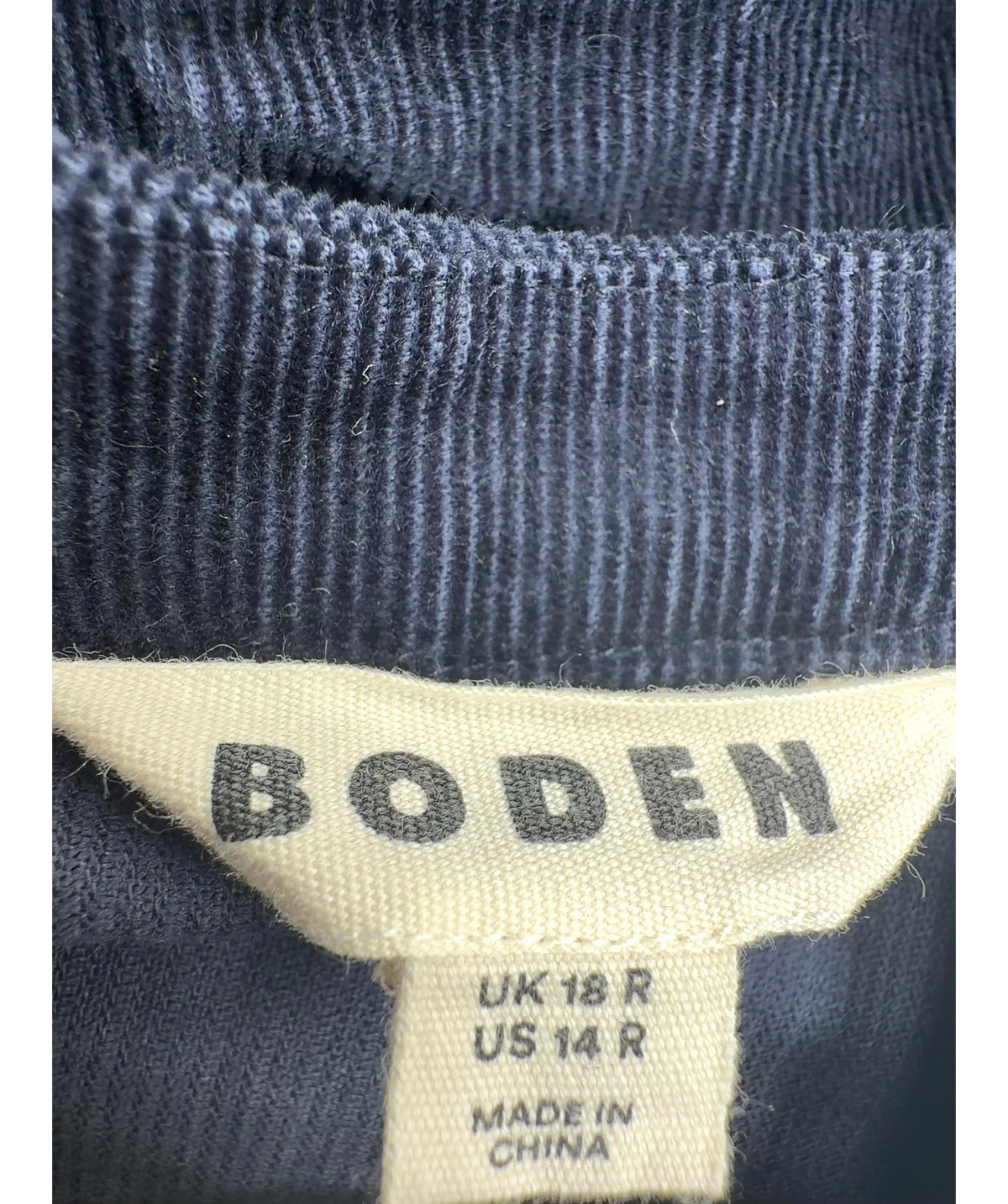 Boden navy Colour, size UK 18 — detail