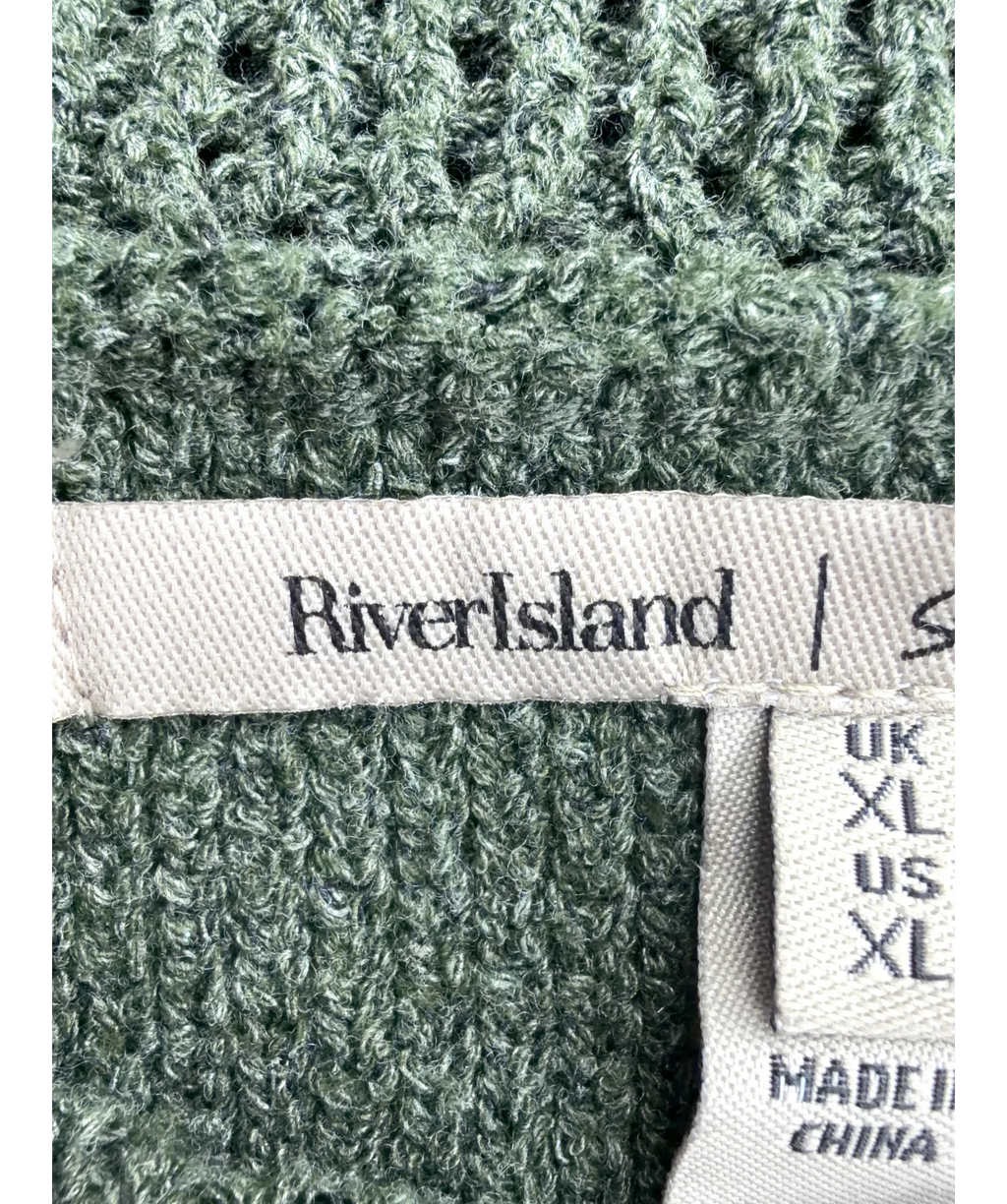 River Island Green Colour, size UK XL — detail