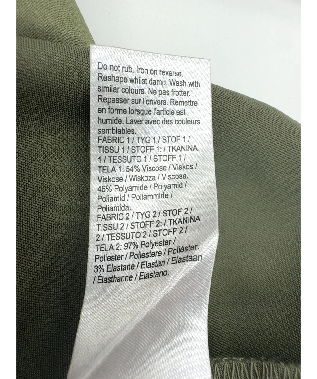 River Island Green Colour, size UK 16 — label