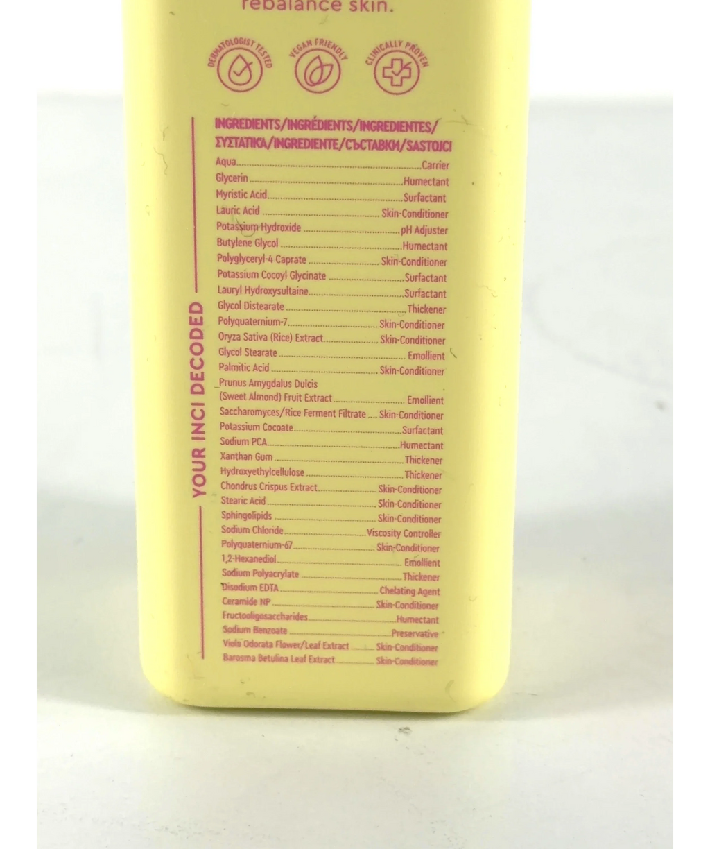 BYOMA Foaming Rice Deep Cleanser, size 175ml — fabric detail