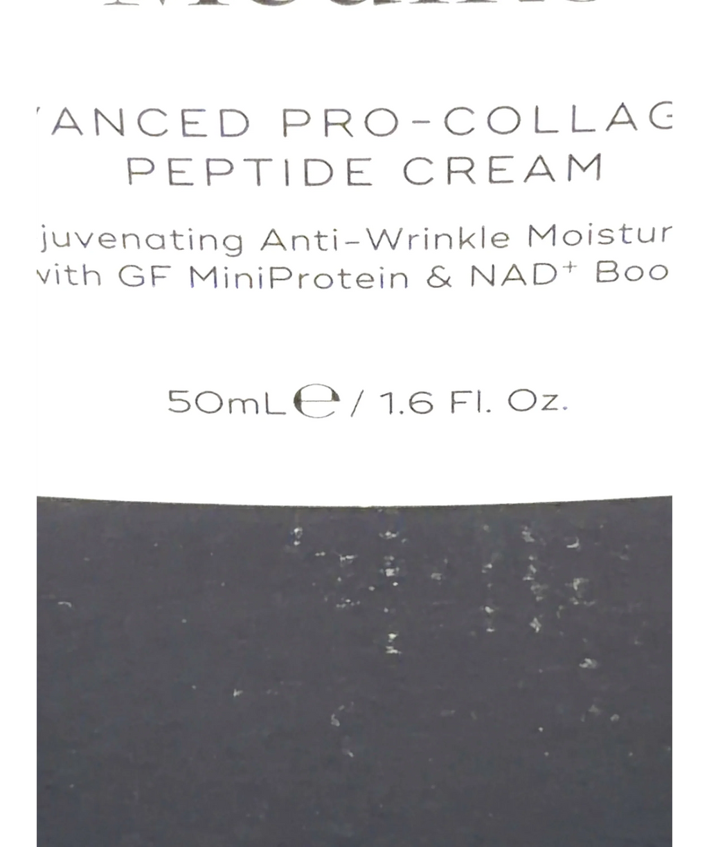 medik8 Advanced Pro-Collagen+ Peptide Cream, size 50ml — care label