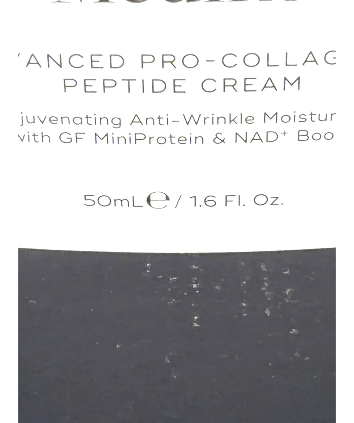 medik8 Advanced Pro-Collagen+ Peptide Cream, size 50ml — care label