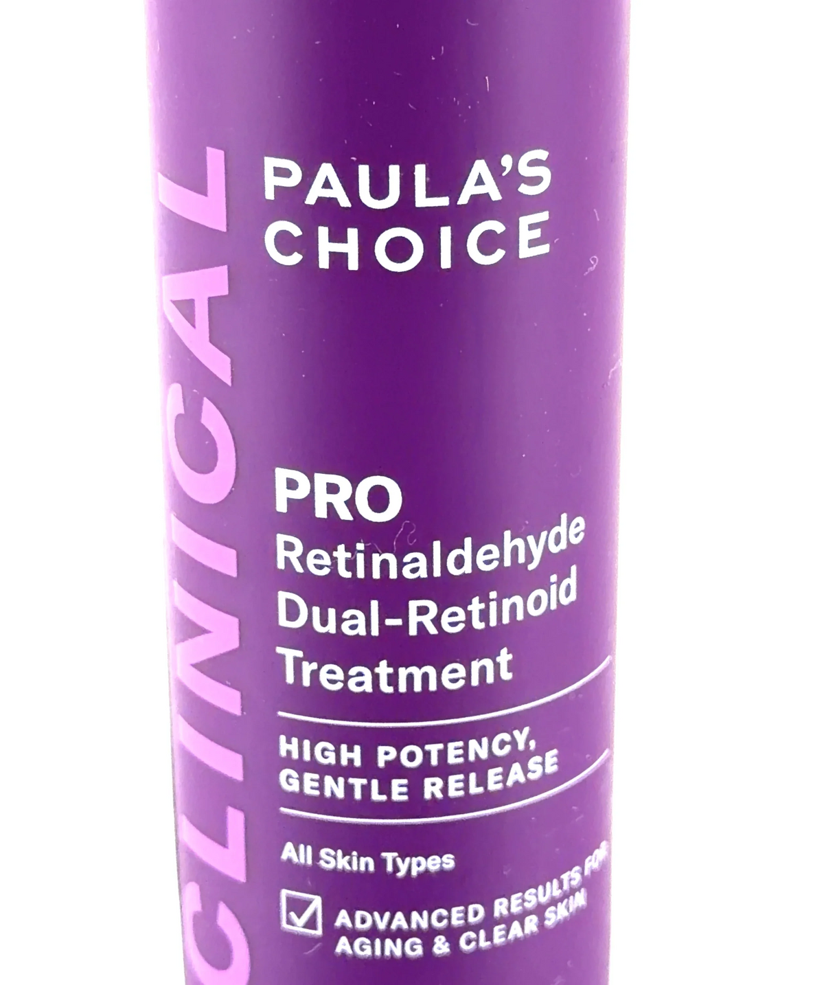 Paula's Choice Clinical Pro Retinaldehyde Dual-Retinoid Treatment, size 30ml — label
