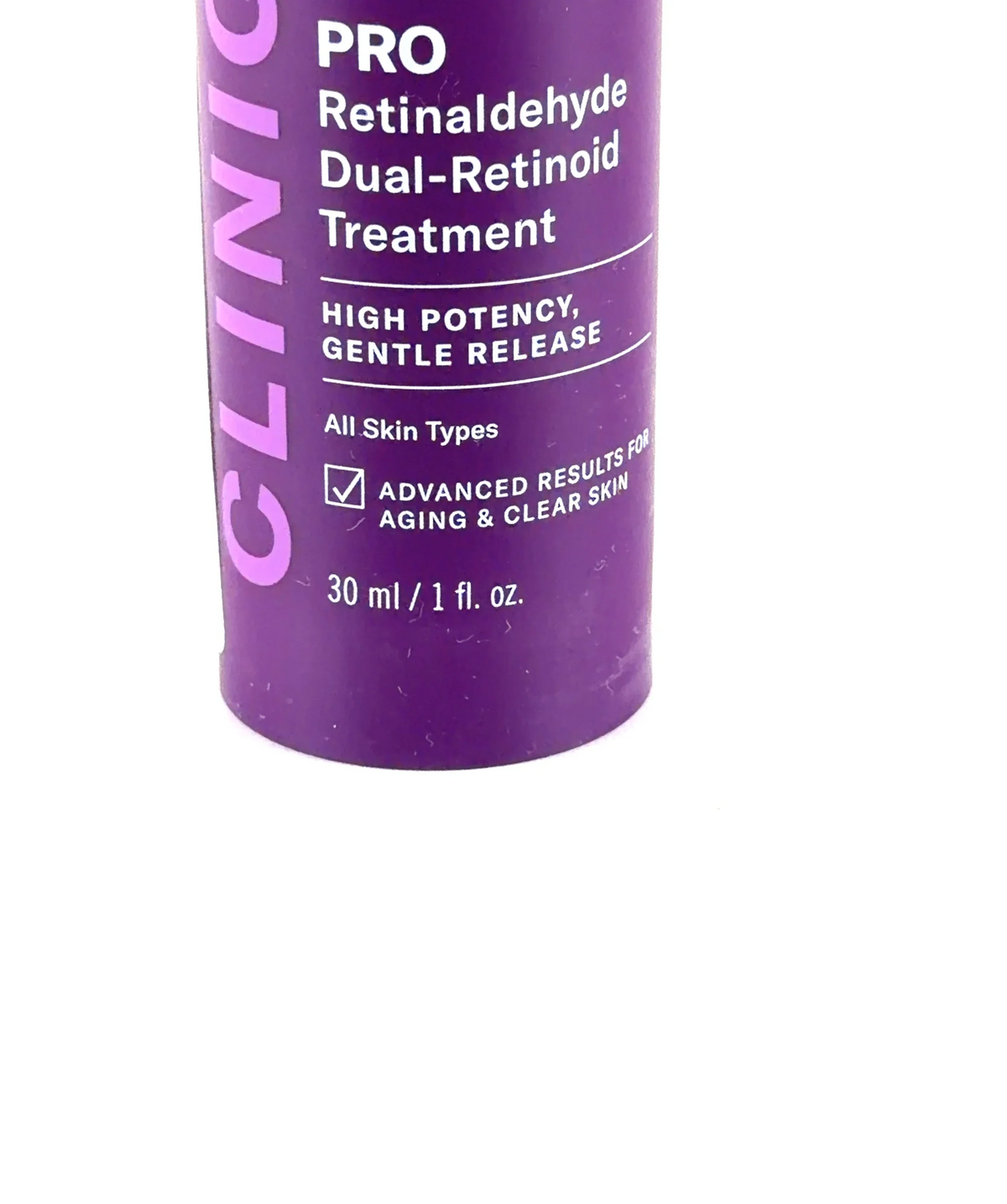 Paula's Choice Clinical Pro Retinaldehyde Dual-Retinoid Treatment, size 30ml — care label