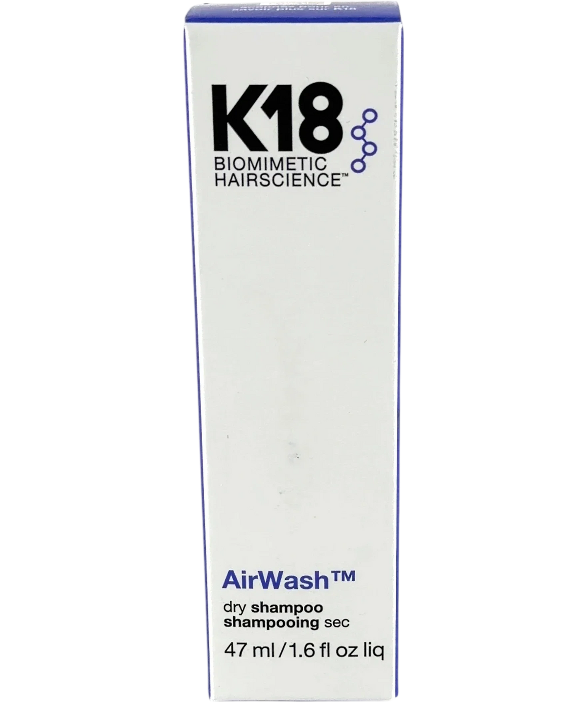 K18 AirWash Dry Shampoo, size 47ml — front