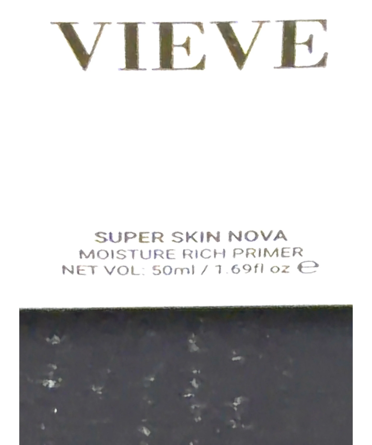 Vieve Super Skin Nova Moisture Rich Primer, size 50ml — care label