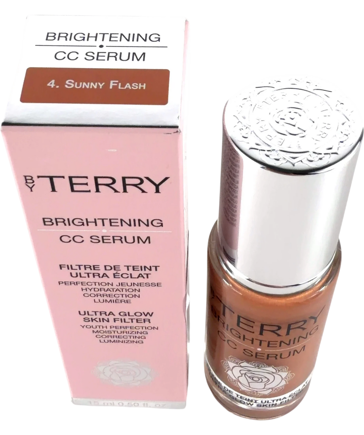 BY TERRY 4. Sunny Flash Brightening CC Serum, size 15ml — back